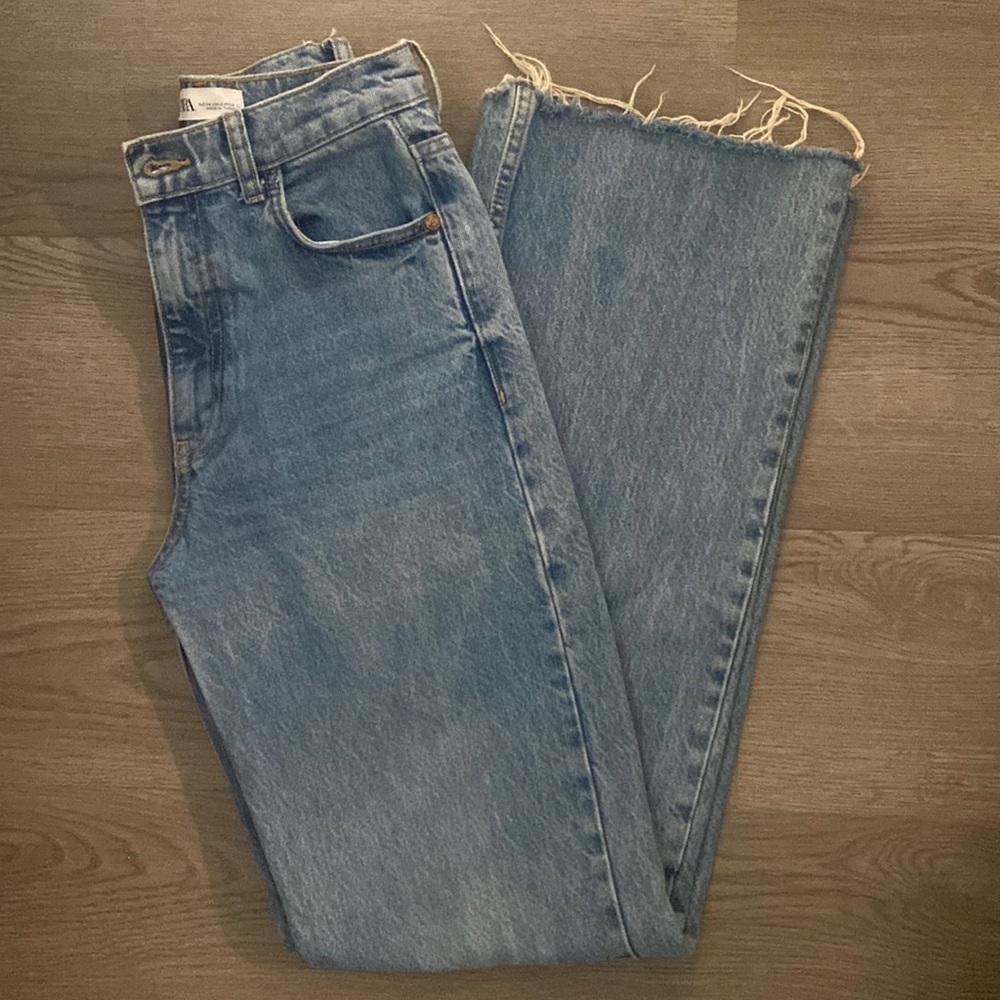 Zara Jeans | High waisted | Wide Leg | Size 2 - long